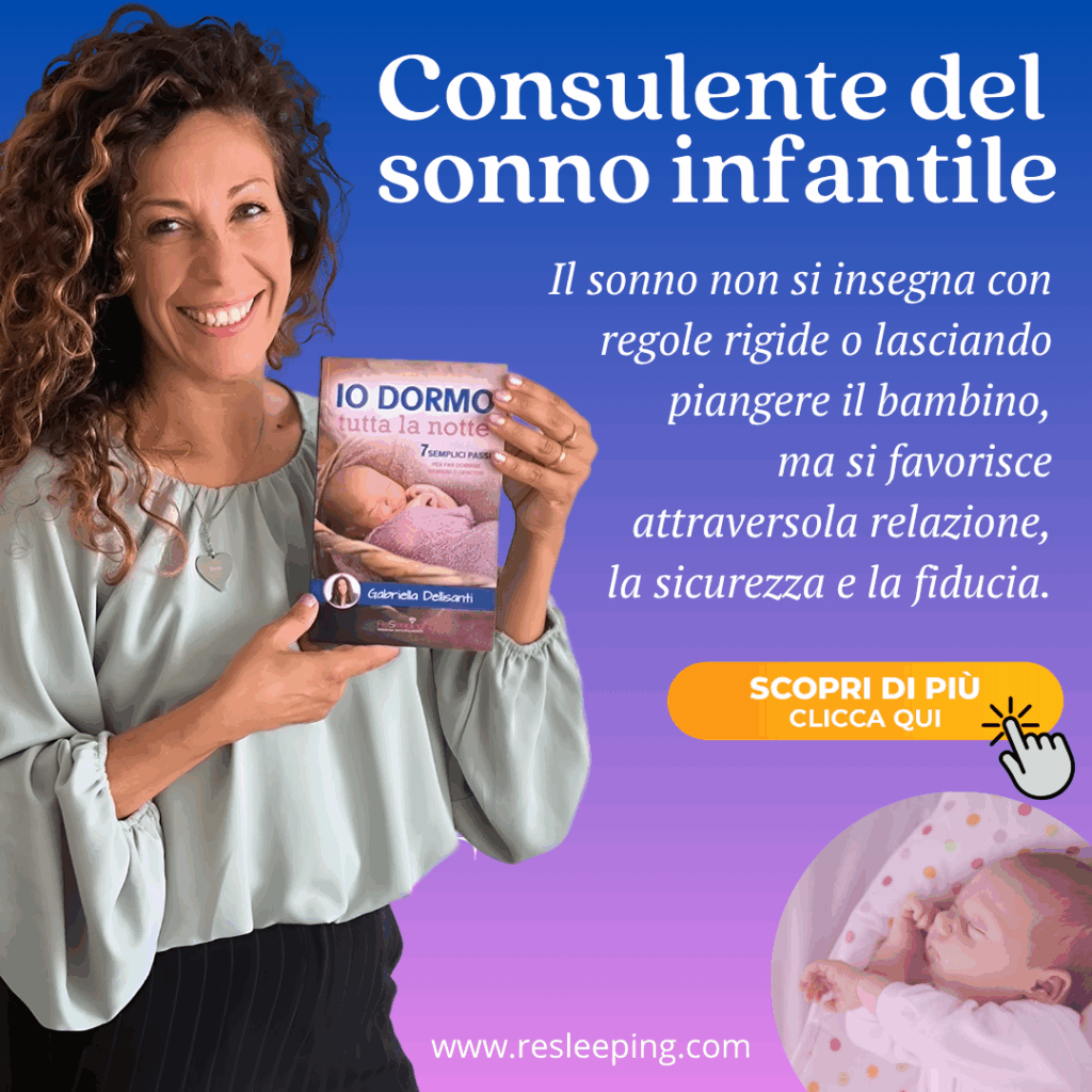 Consulente del sonno infantile Gabriella Dellisanti